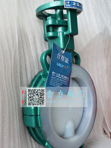 全襯氟蝶閥D71F46型|對夾