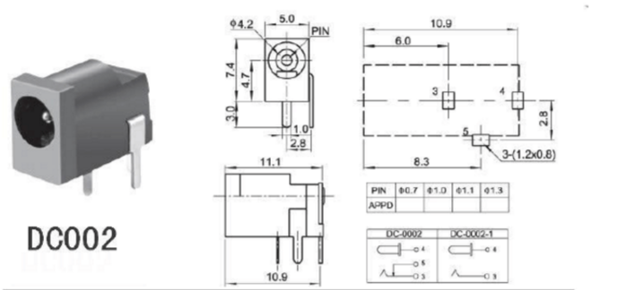 dc插座002